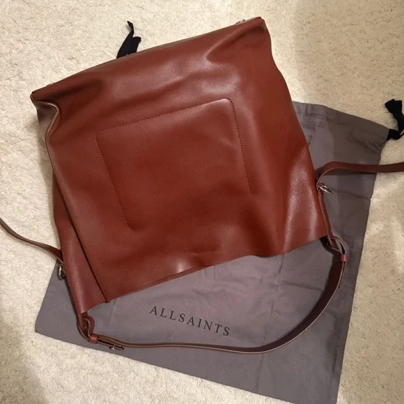 All Saints Paradise North South Leather Tote - Picture 5 of 14